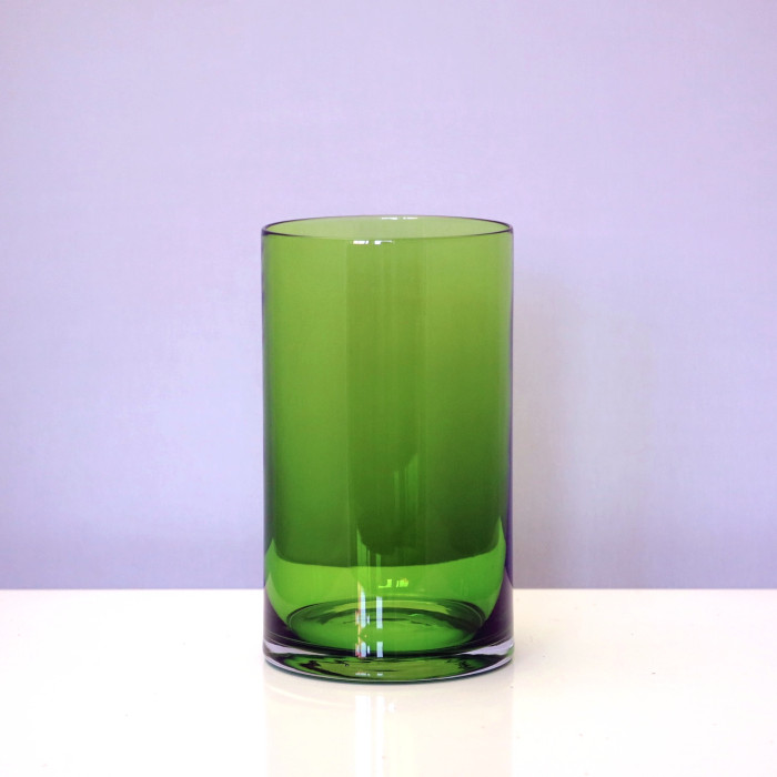 Zielony wazon tuba